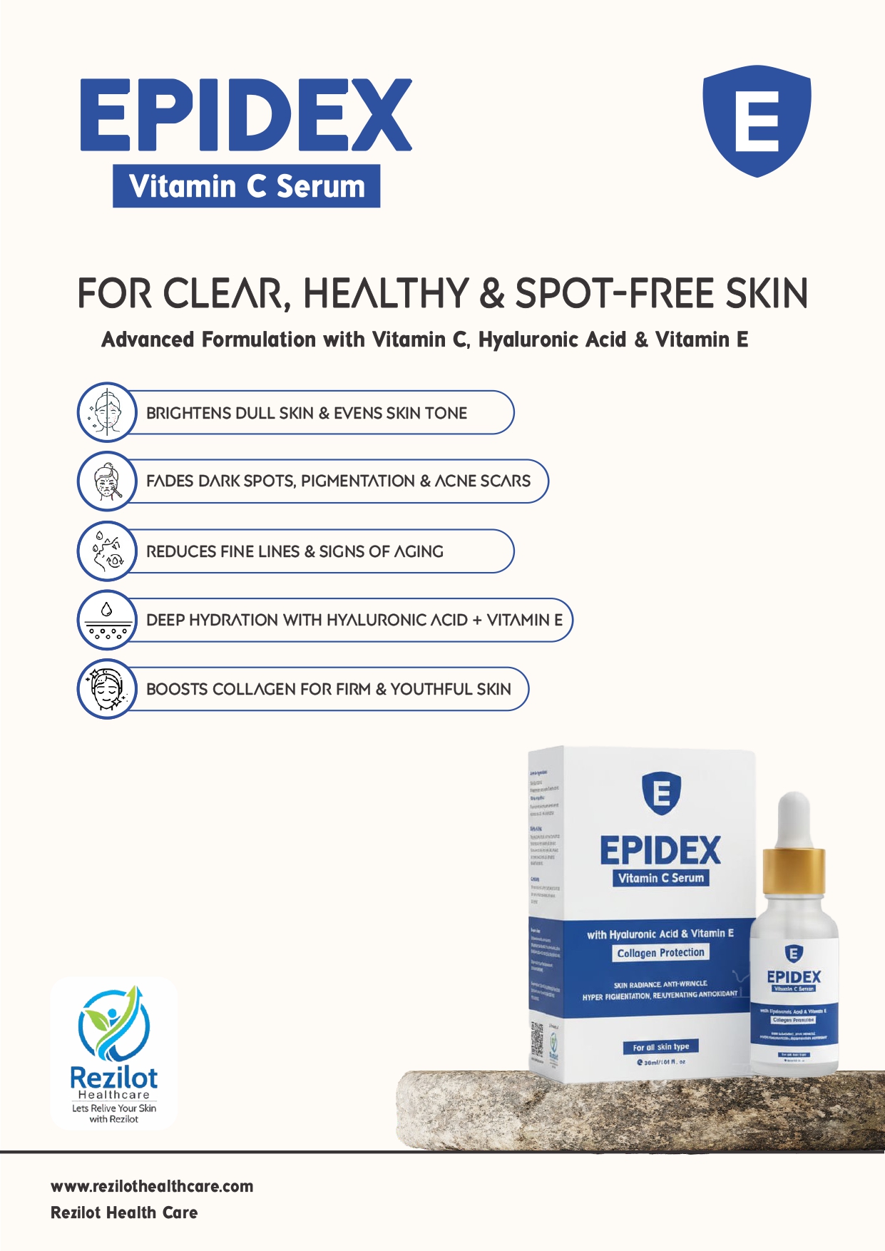 EpiDex Vitamin C Serum  by Rezilot Health Care